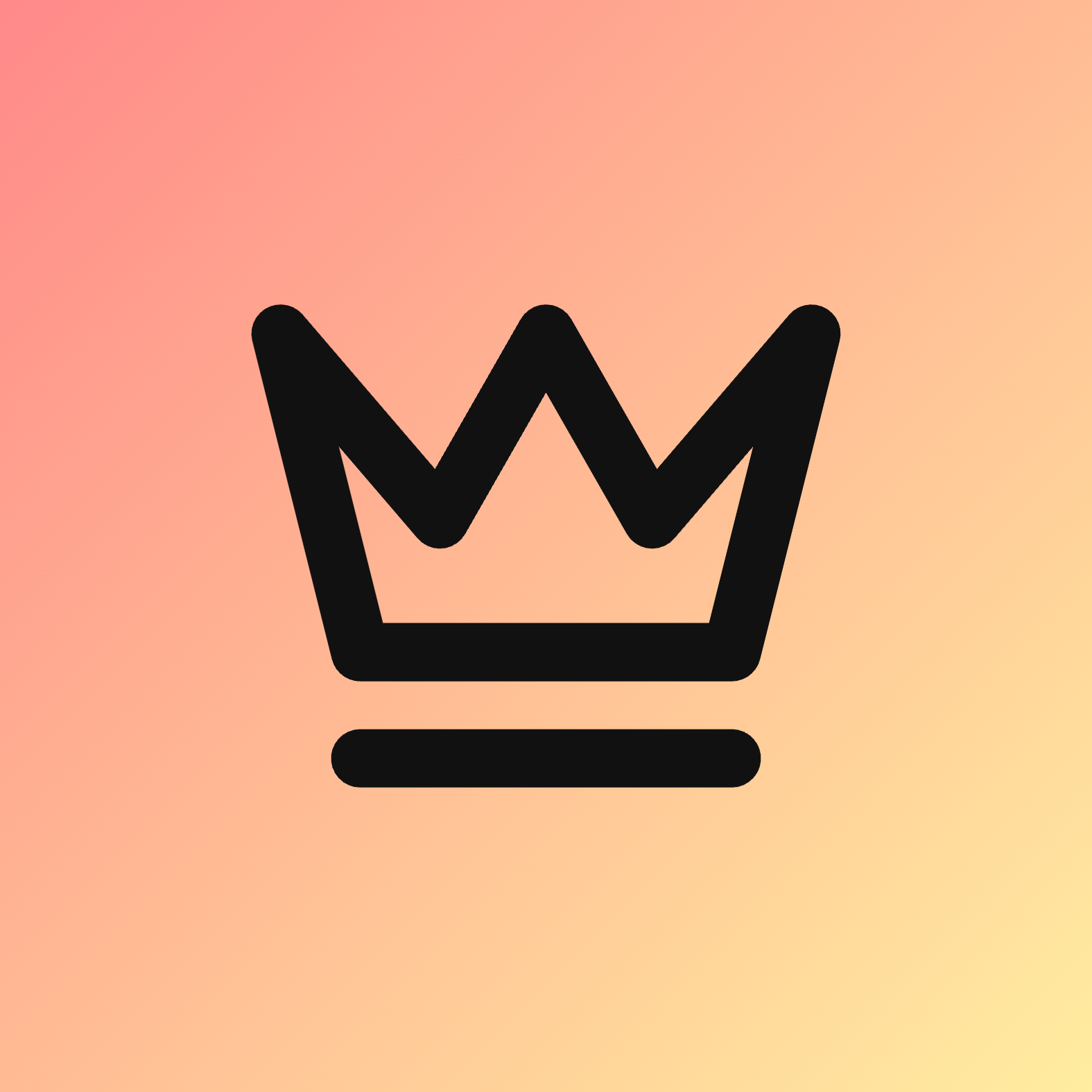 Crown icon for Clothing logo