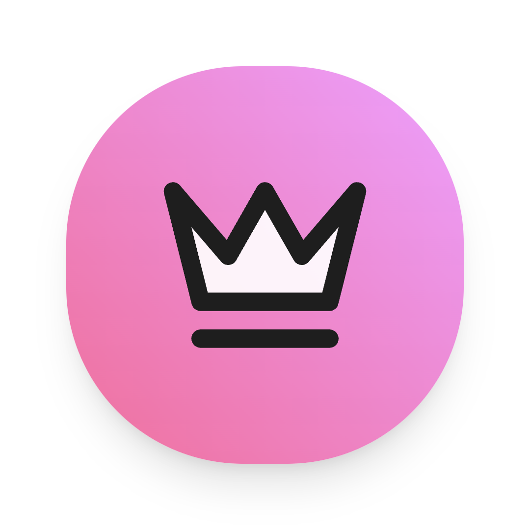 Crown icon for Blog logo