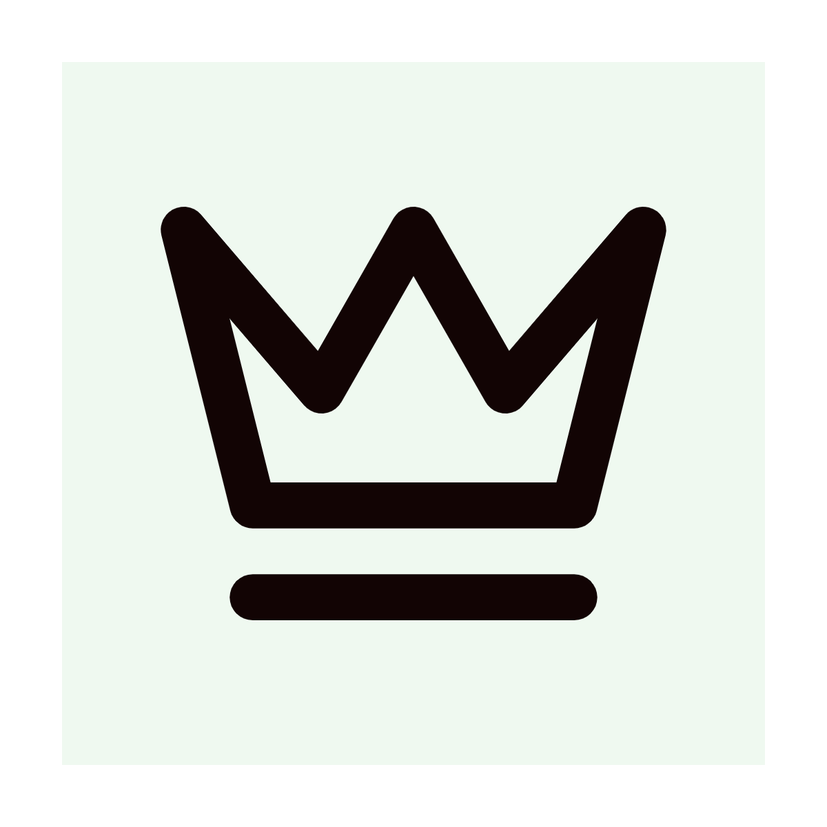 Crown icon for Ecommerce logo