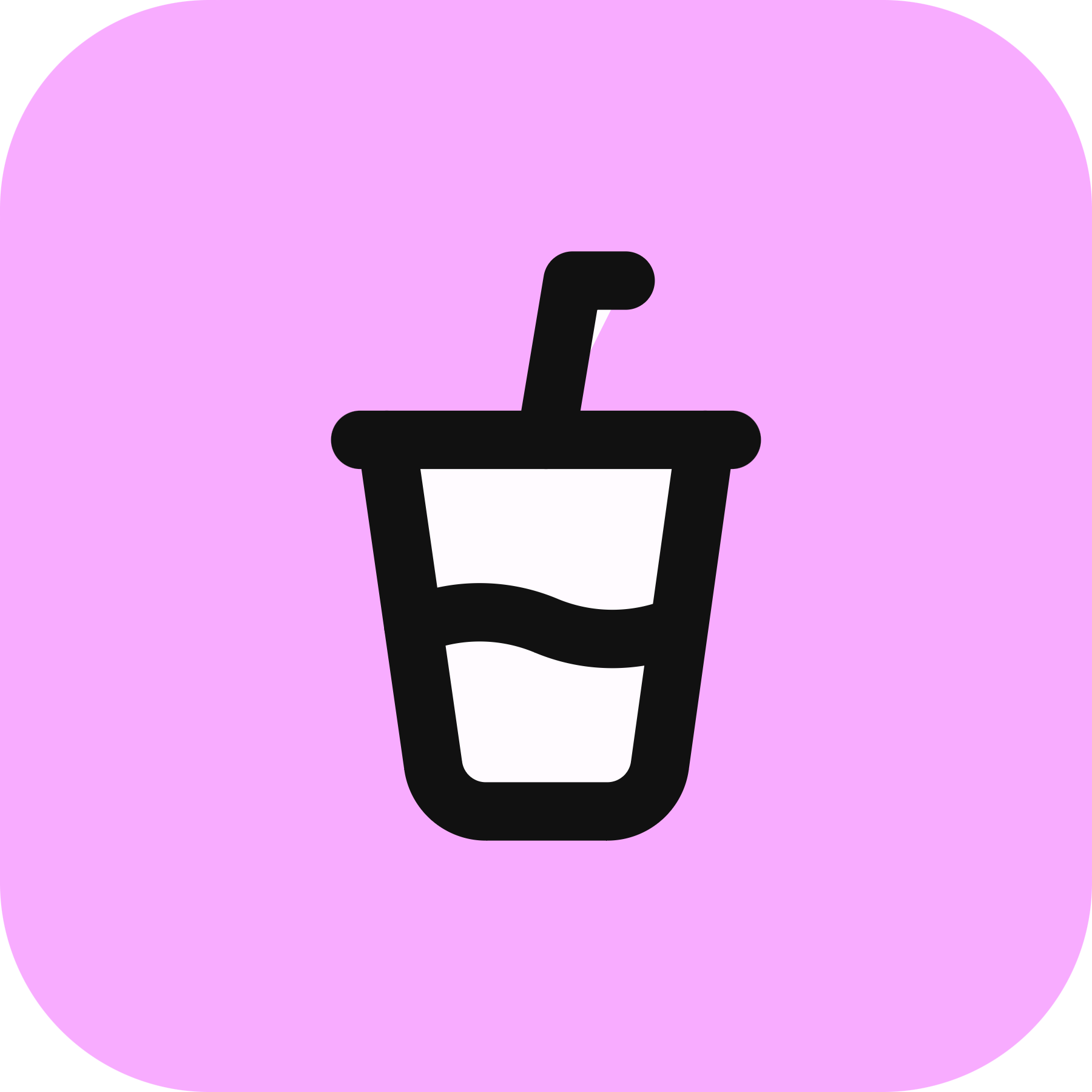 Cup Soda icon for Cafe logo