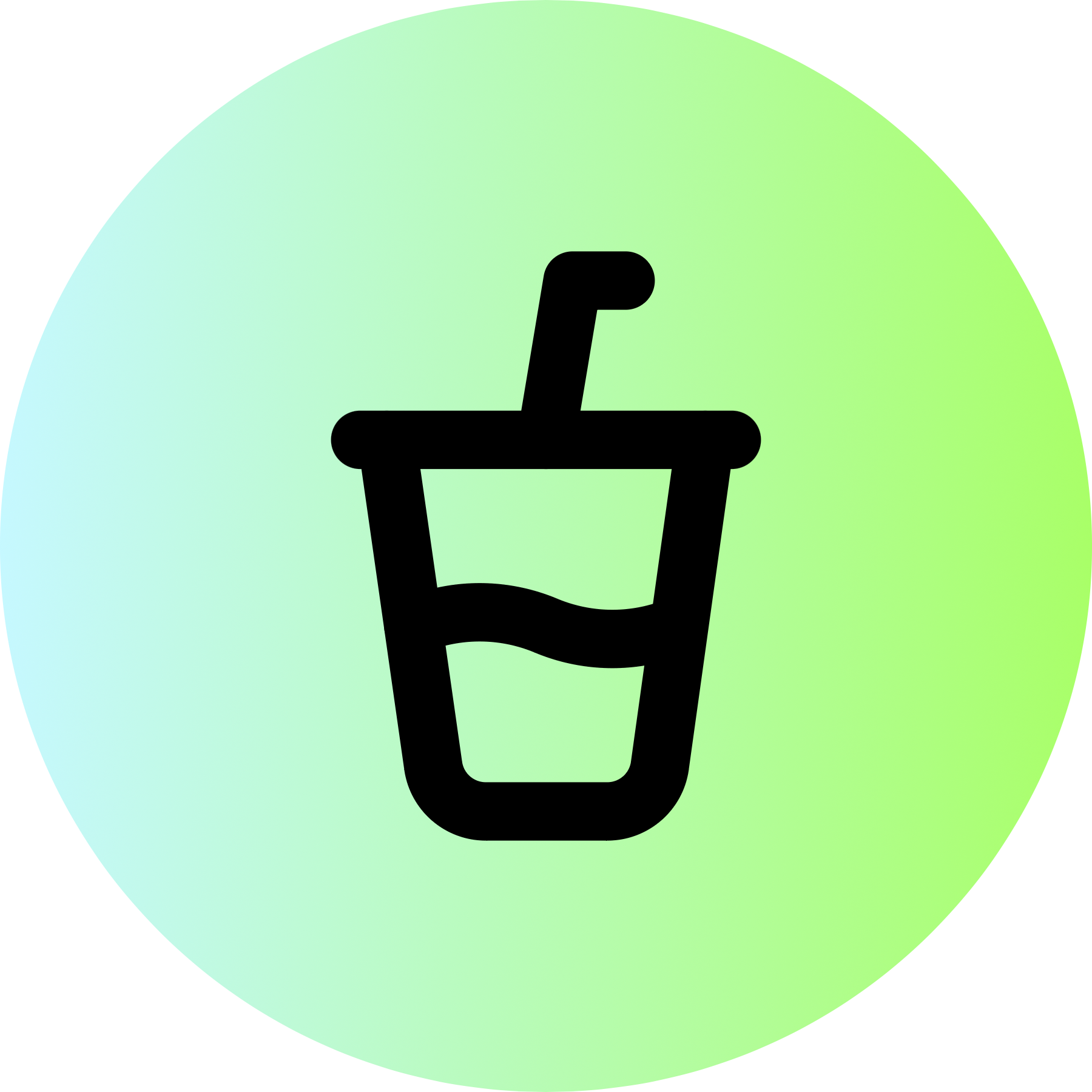 Cup Soda icon for Cafe logo