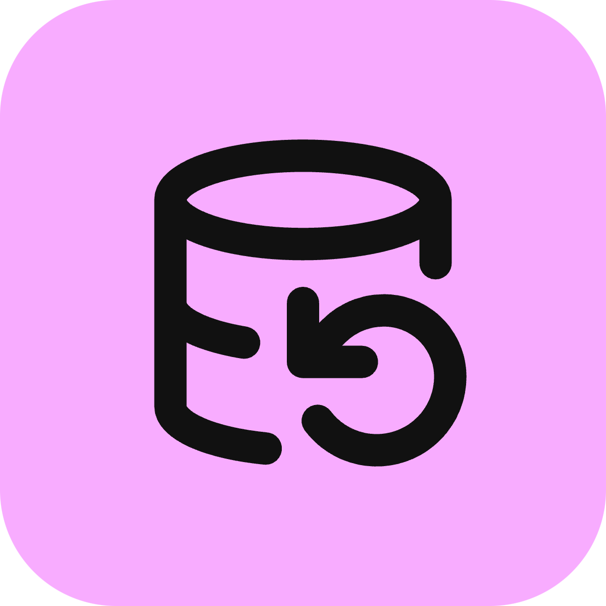 Database Backup icon for SaaS logo