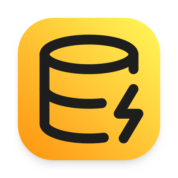 Database Zap icon for SaaS logo