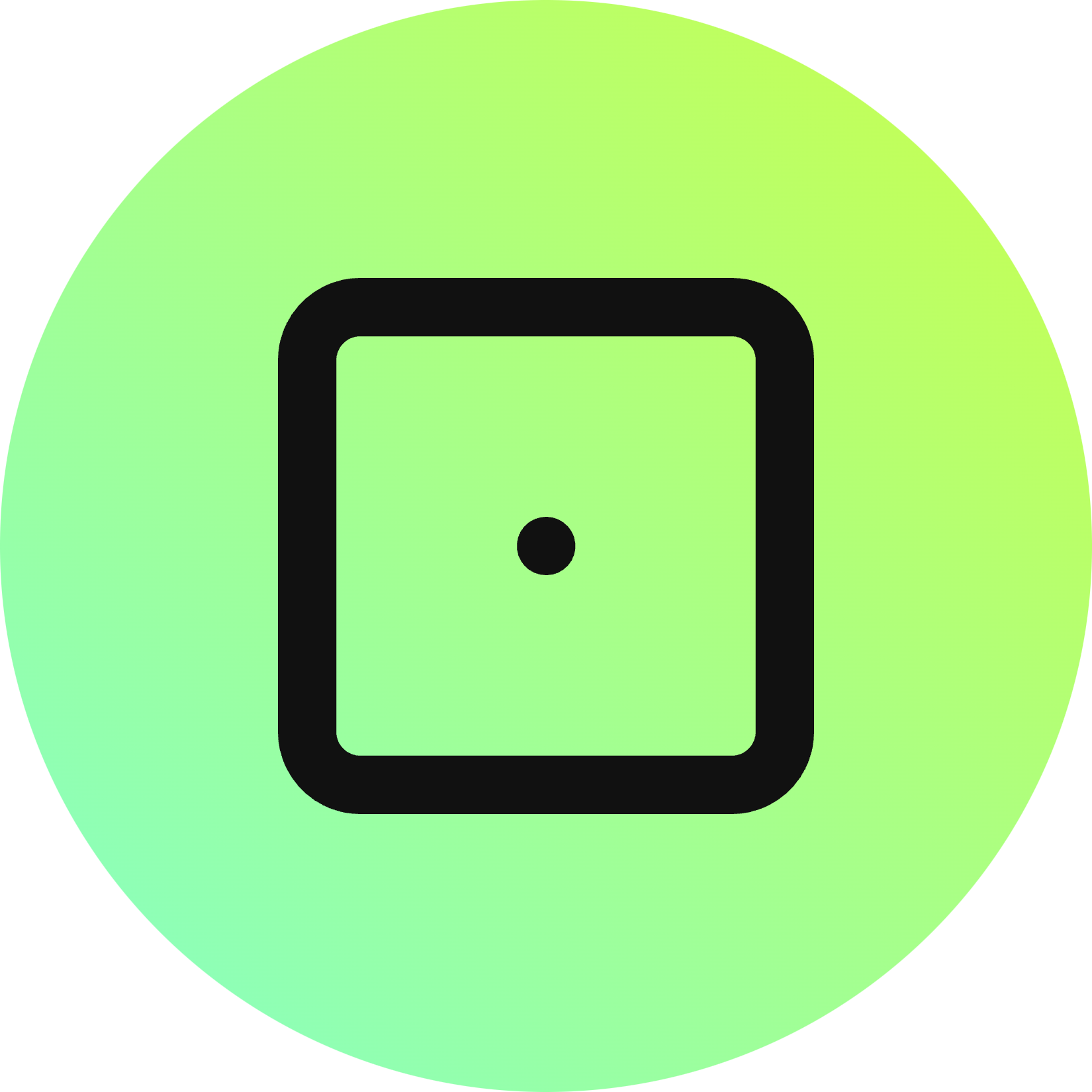 Dice 1 icon for Game logo