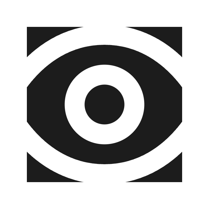 Eye icon for SaaS logo