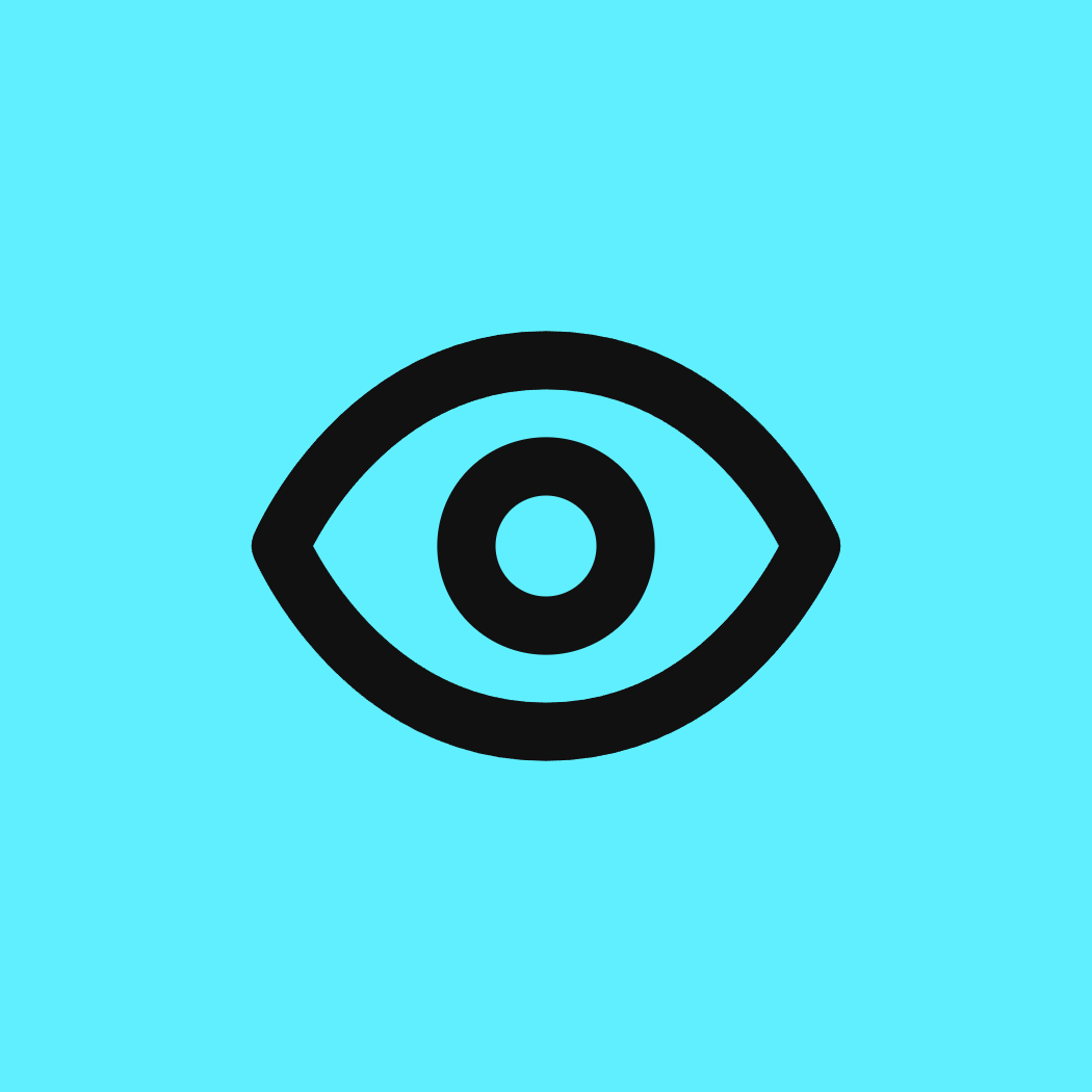 Eye icon for Photography logo