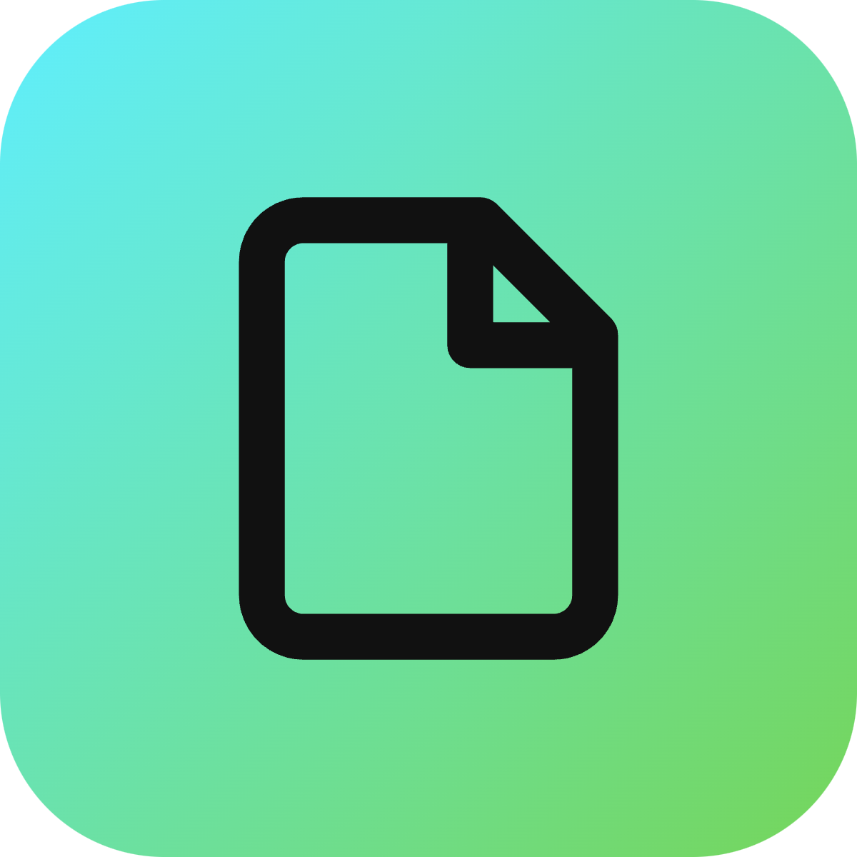 File icon for SaaS logo