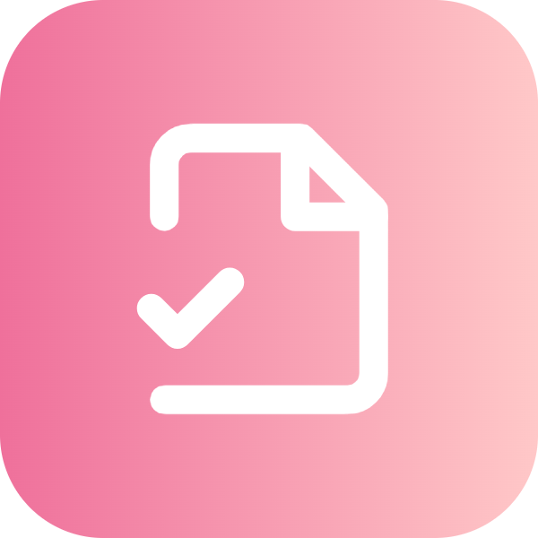 File Check 2 icon for SaaS logo