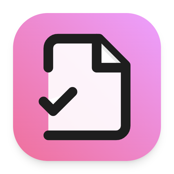 File Check 2 icon for SaaS logo