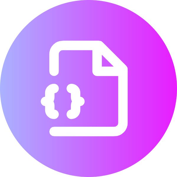 File Json 2 icon for SaaS logo