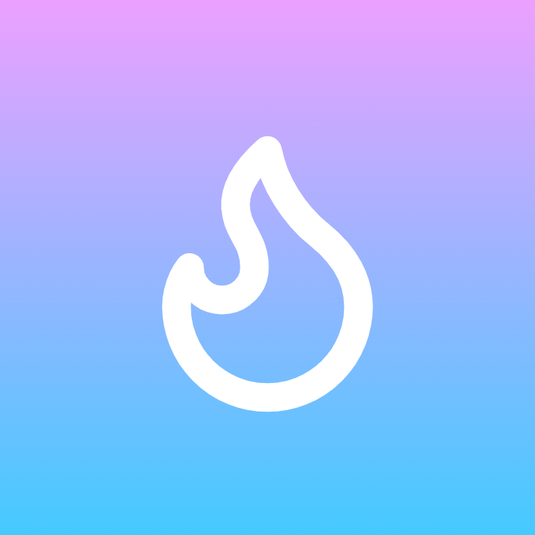 Flame icon for Ecommerce logo