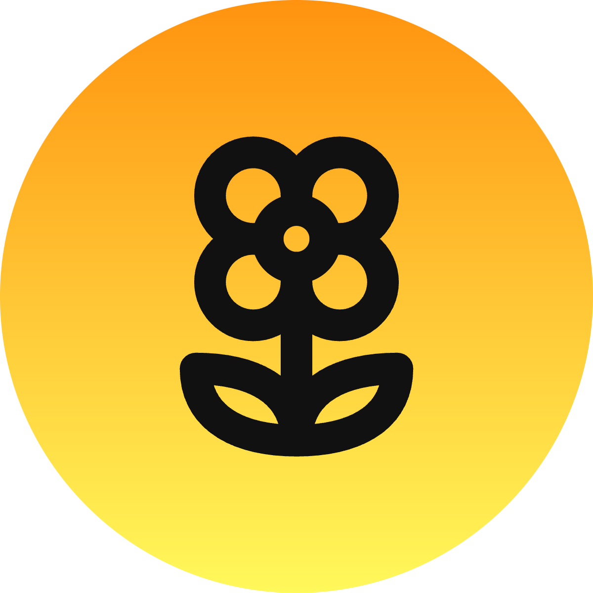 Flower 2 icon for SaaS logo