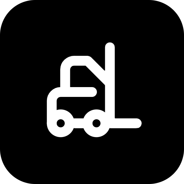 Forklift icon for Restaurant logo