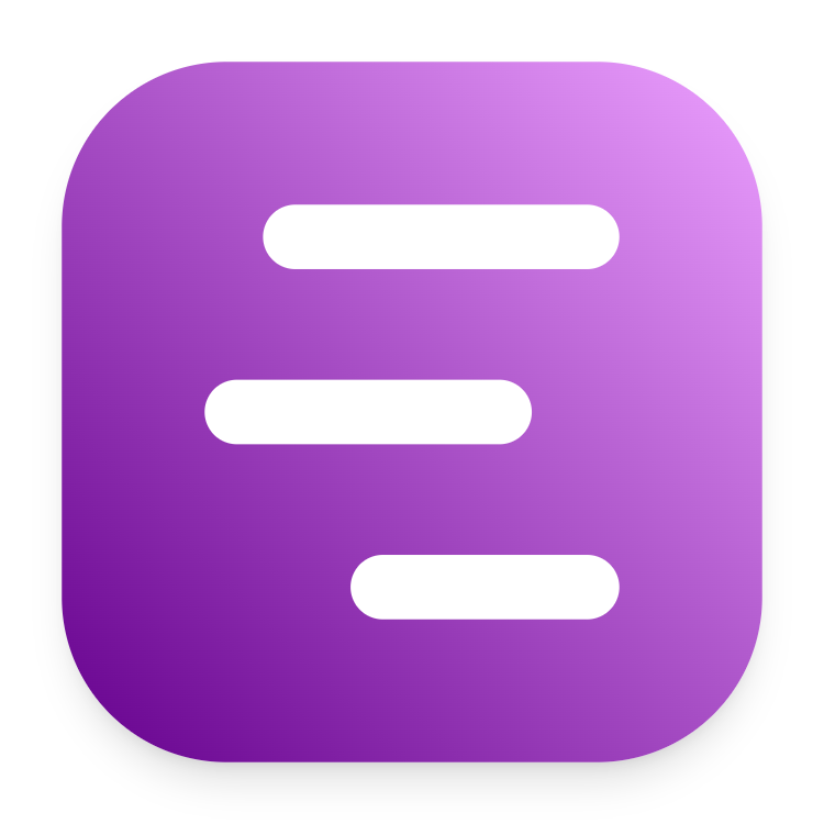 Gantt Chart icon for SaaS logo