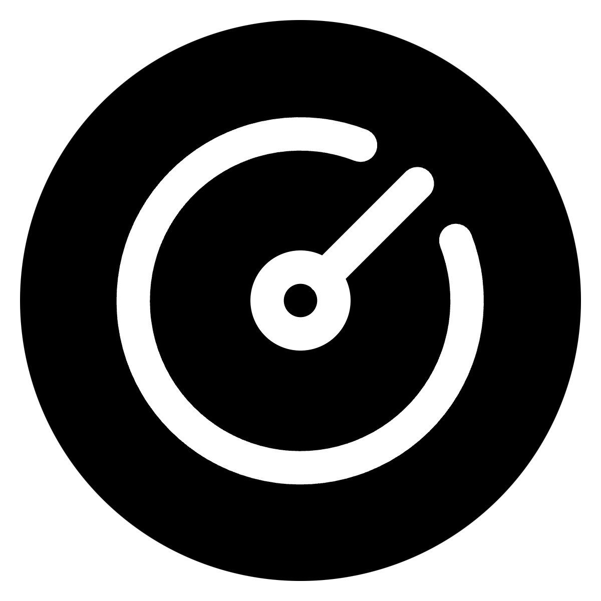 Gauge Circle icon for SaaS logo