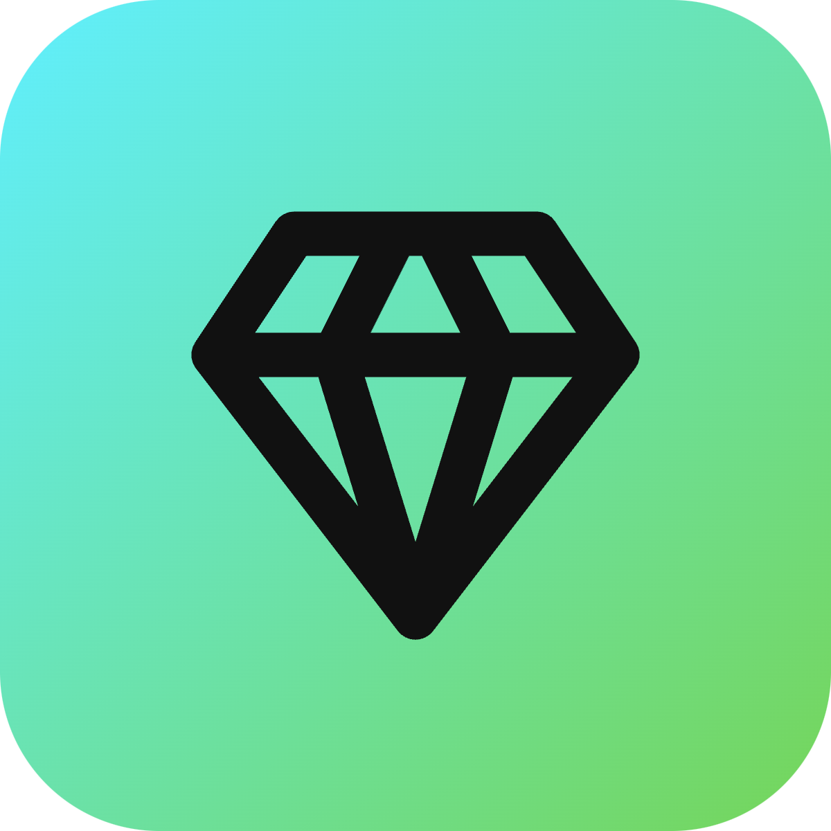 Gem icon for Ecommerce logo