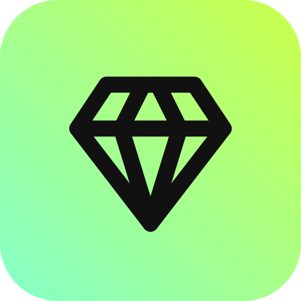 Gem icon for Ecommerce logo