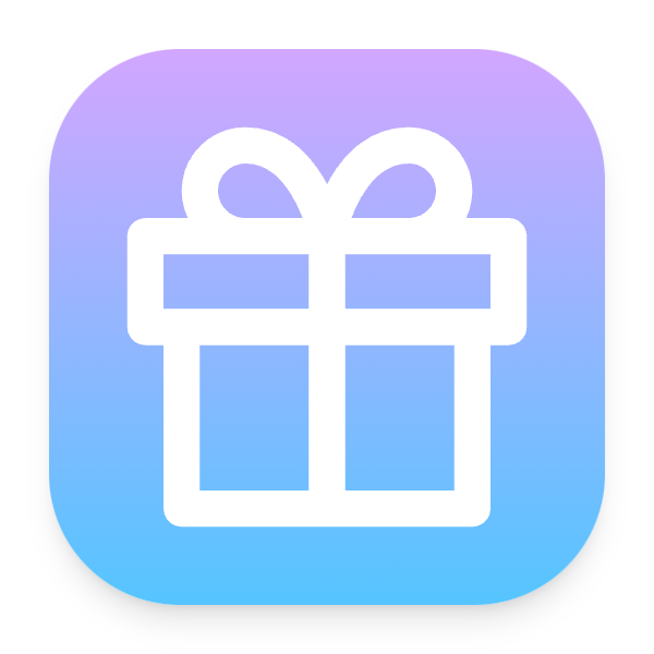 Gift icon for Website logo