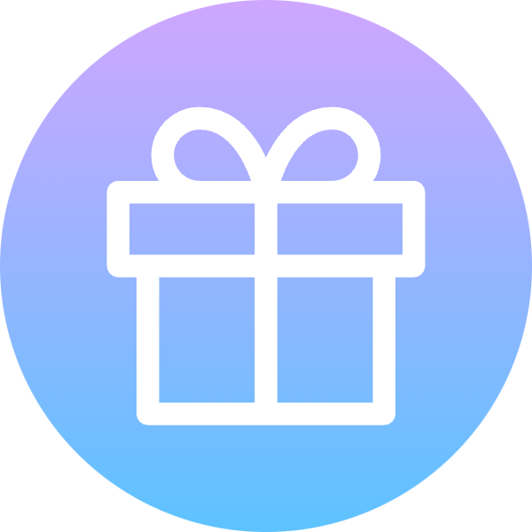 Gift icon for Website logo