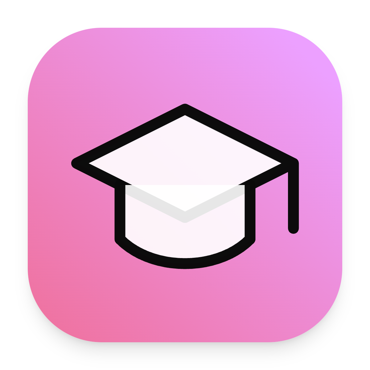 Graduation Cap icon for SaaS logo