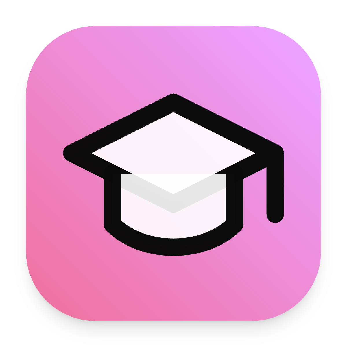 Graduation Cap icon for SaaS logo