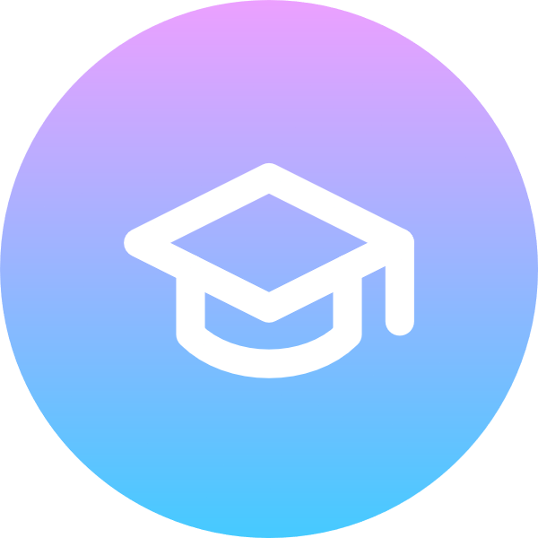 Graduation Cap icon for Website logo