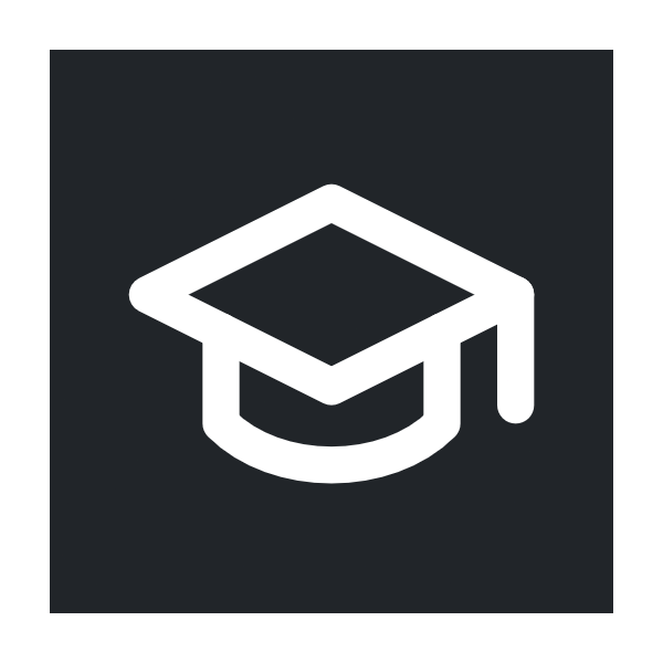 Graduation Cap icon for Ecommerce logo