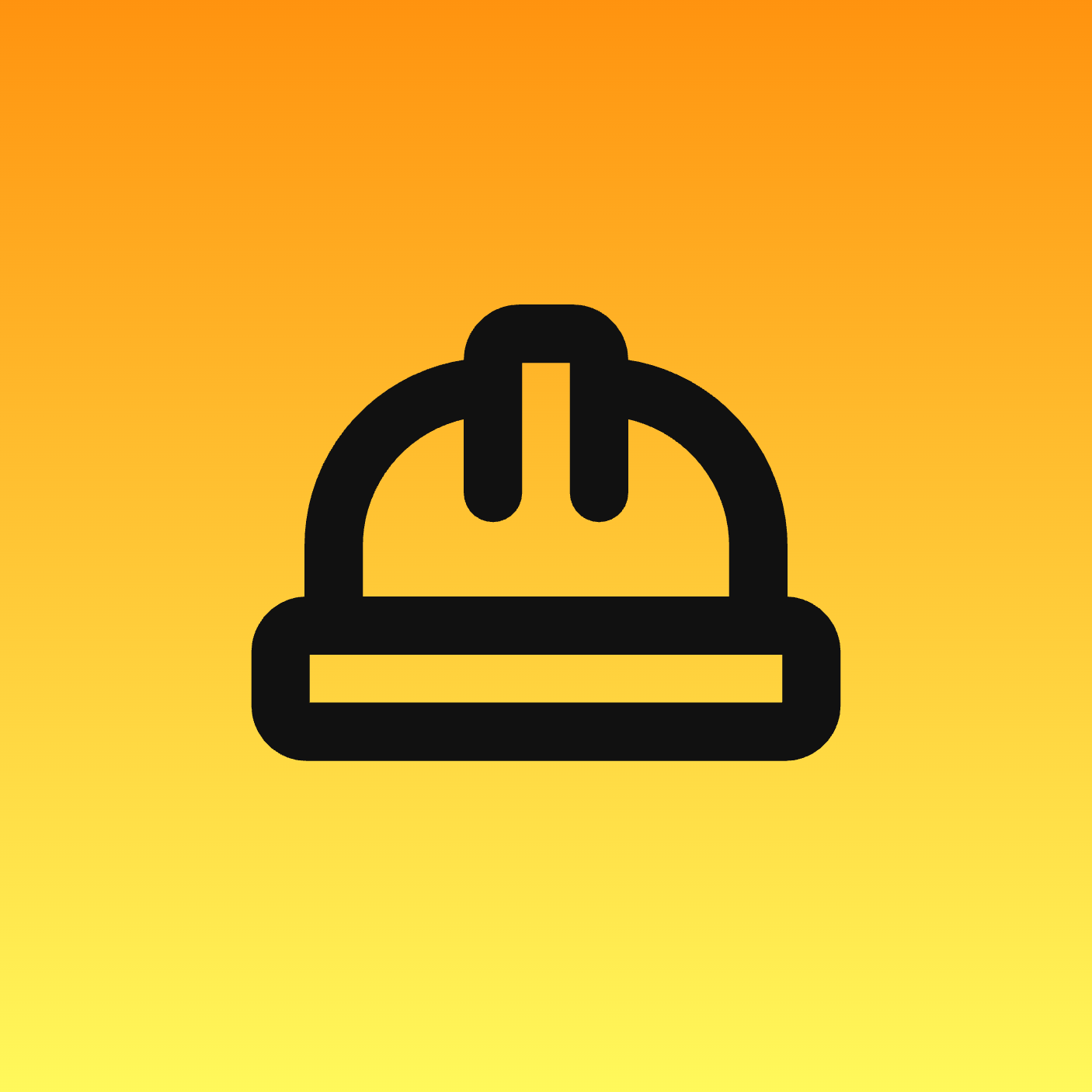 Hard Hat icon for Restaurant logo