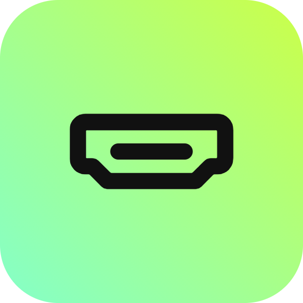 Hdmi Port icon for Clothing logo