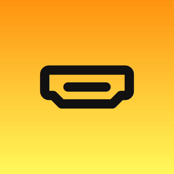 Hdmi Port icon for Game logo