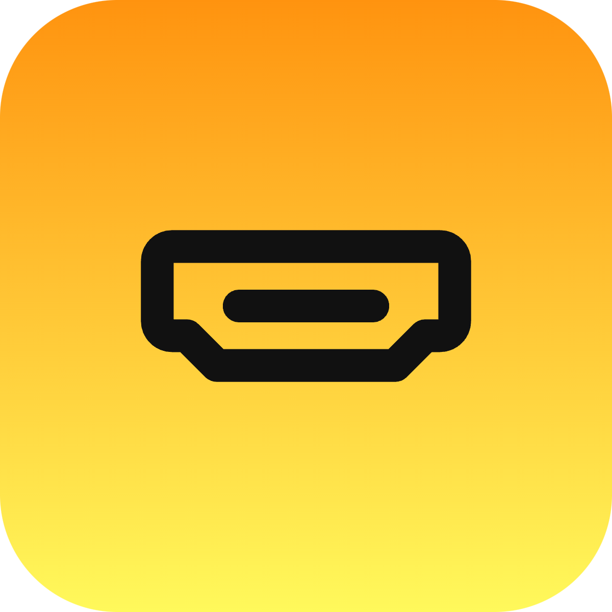 Hdmi Port icon for Game logo