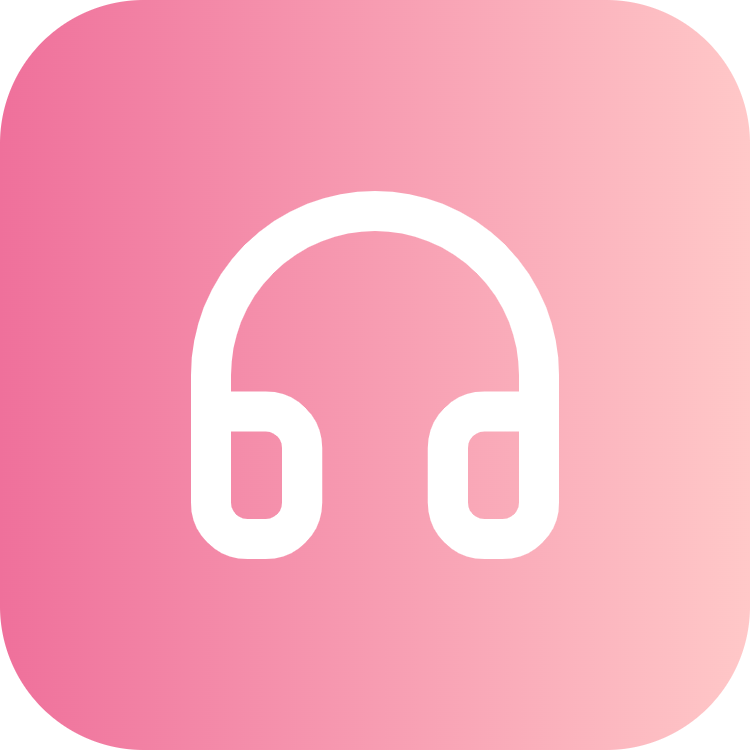 Headphones icon for Podcast logo