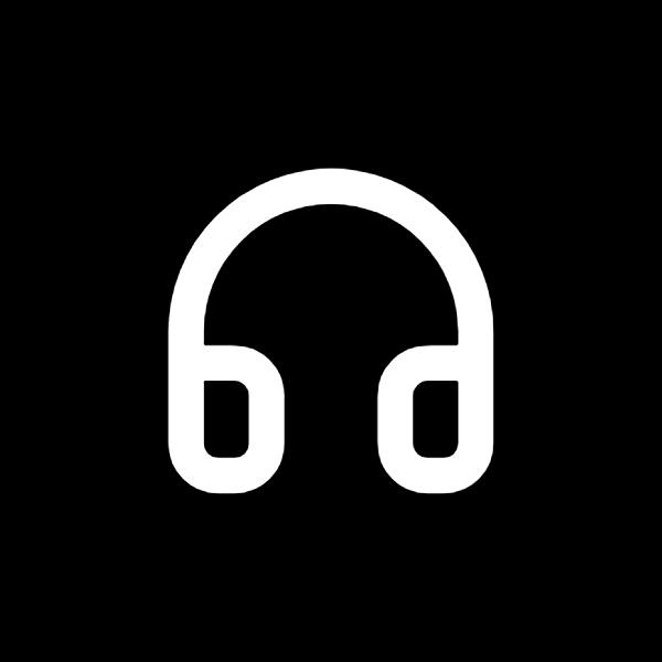 Headphones icon for Mobile App logo