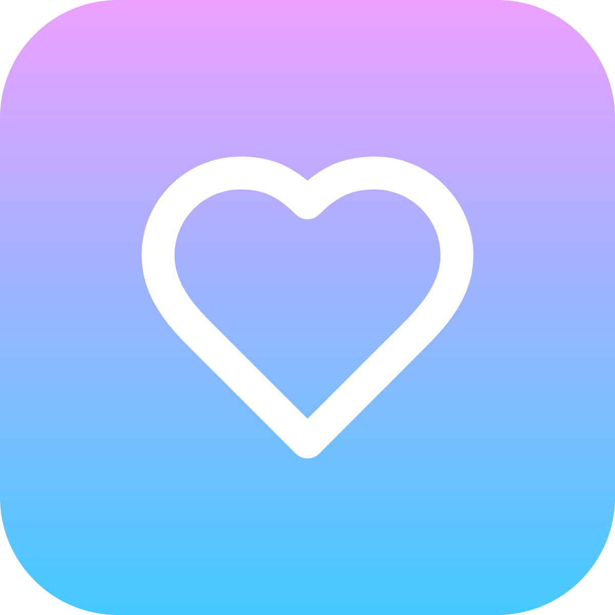 Heart icon for Dating Site logo