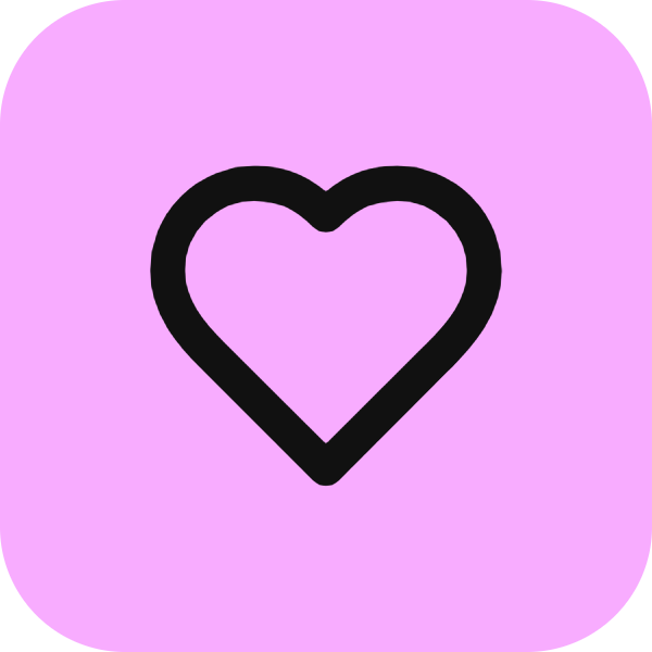 Heart icon for Restaurant logo