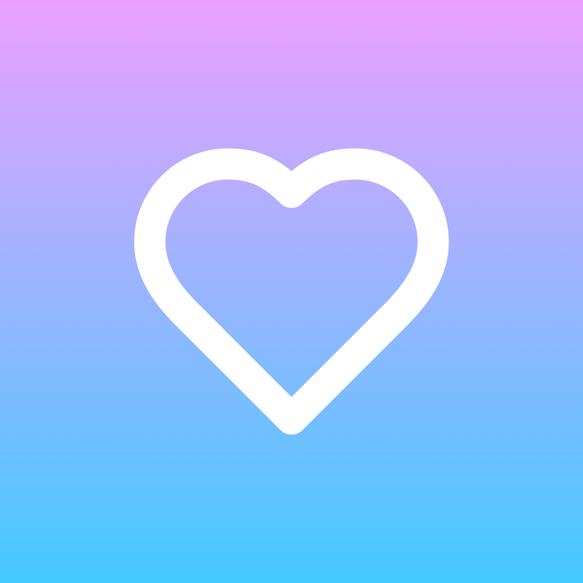 Heart icon for SaaS logo