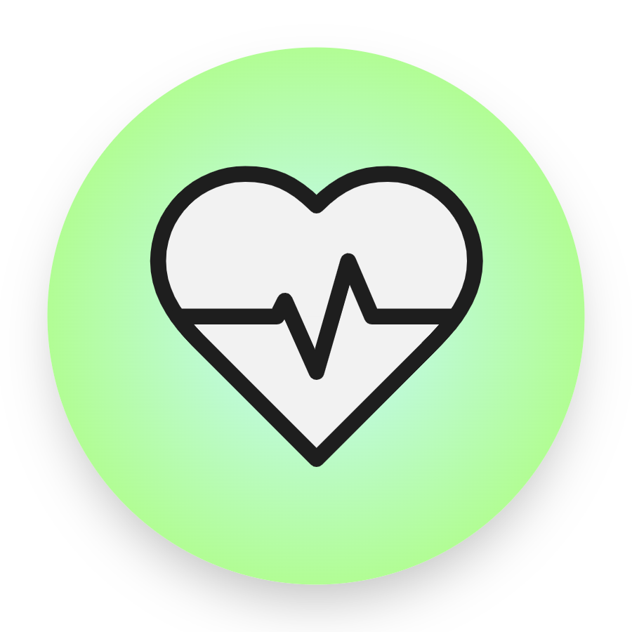 Heart Pulse icon for SaaS logo