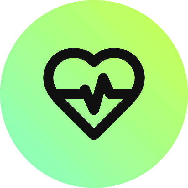 Heart Pulse icon for SaaS logo