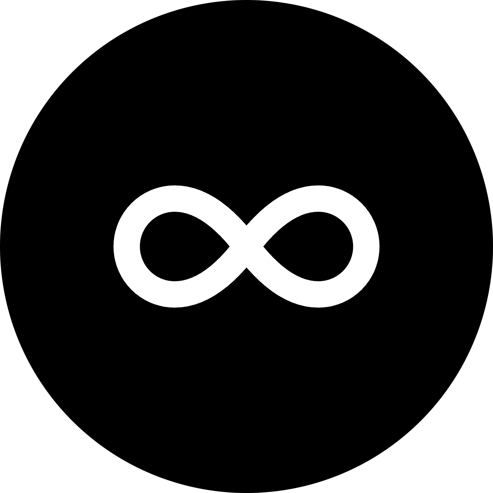 Infinity icon for Photography logo