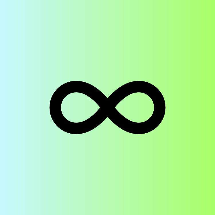 Infinity icon for Book logo