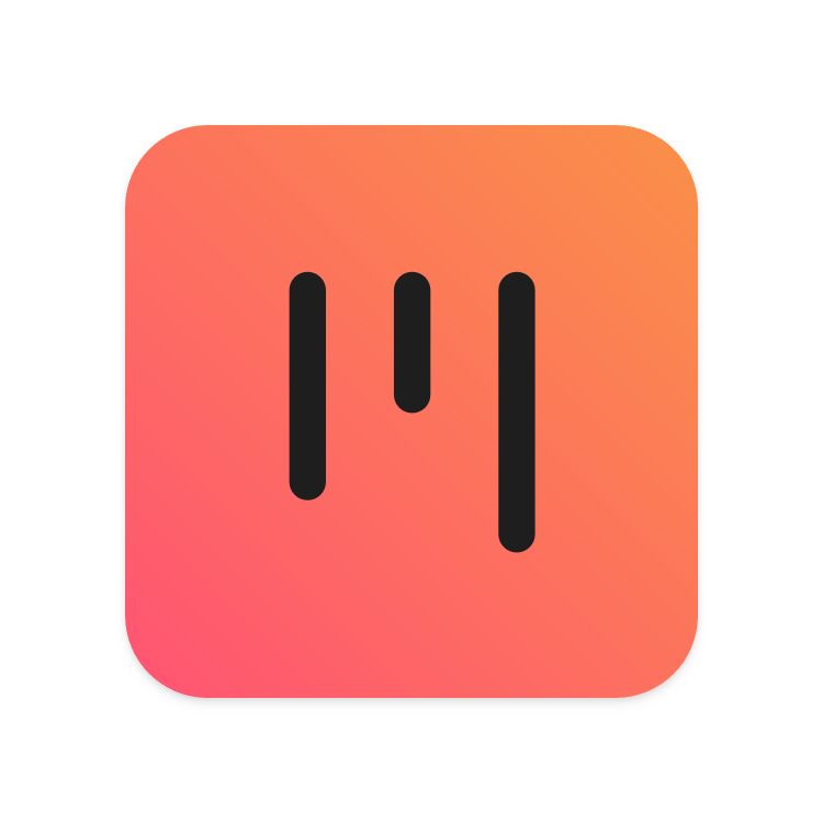 Kanban icon for SaaS logo