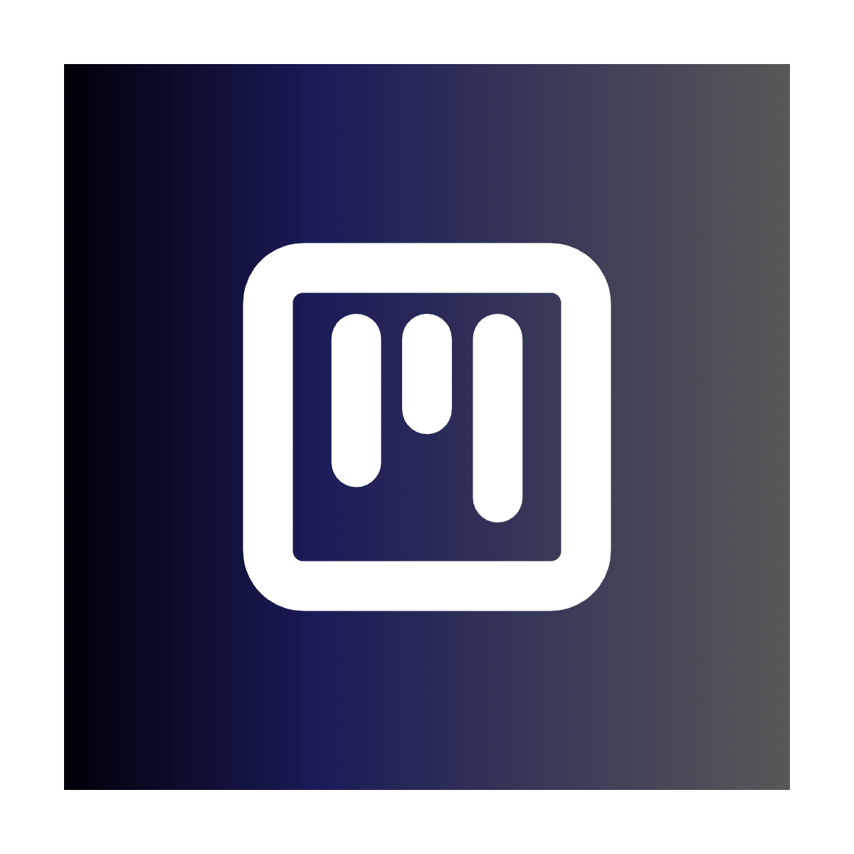 Kanban Square icon for Ecommerce logo