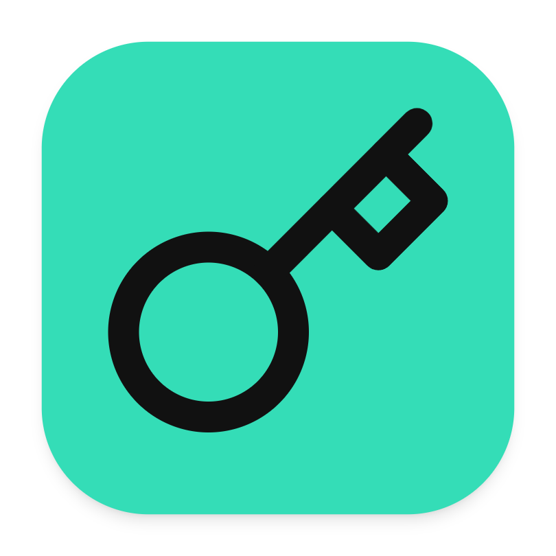 Key icon for Website logo