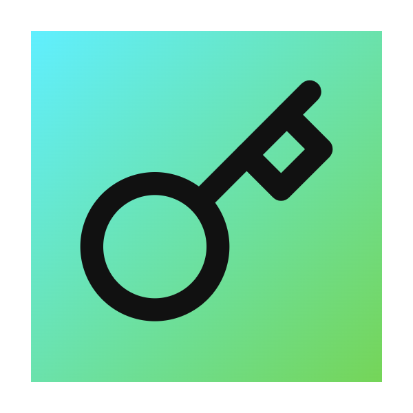 Key icon for Website logo