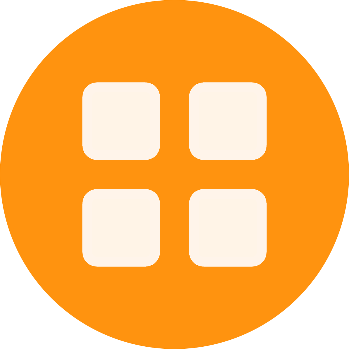 Layout Grid icon for SaaS logo