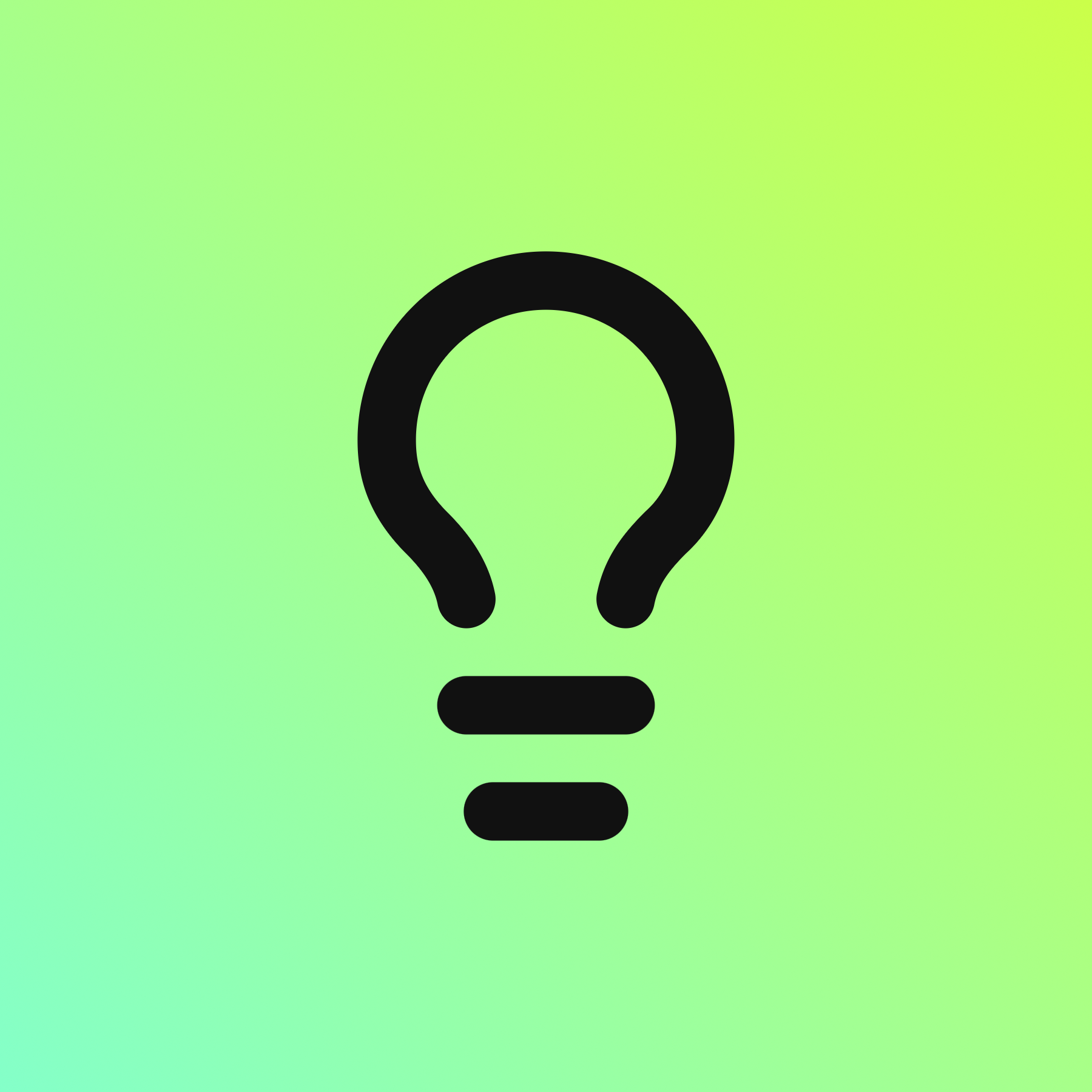 Lightbulb icon for SaaS logo