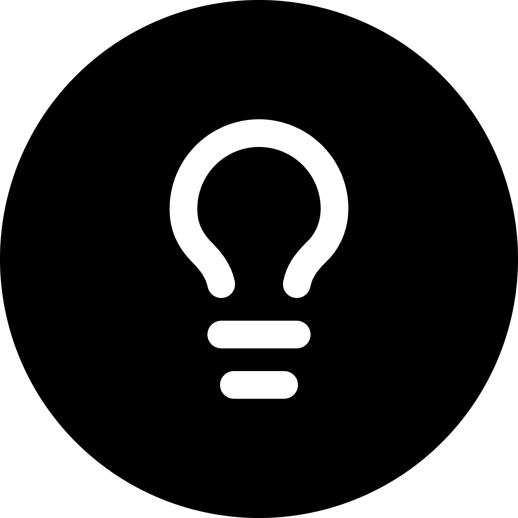 Lightbulb icon for Online Course logo