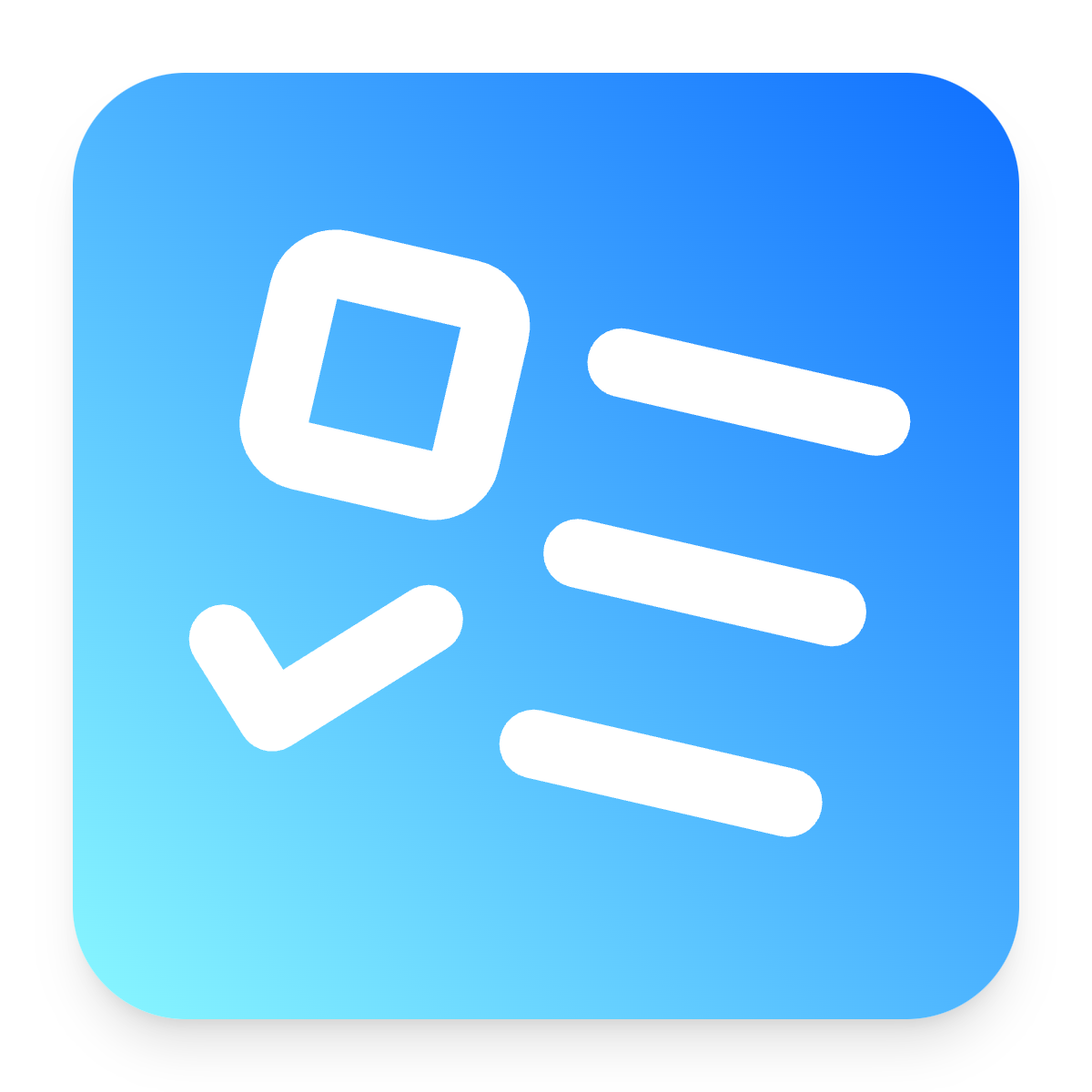 List Todo icon for SaaS logo