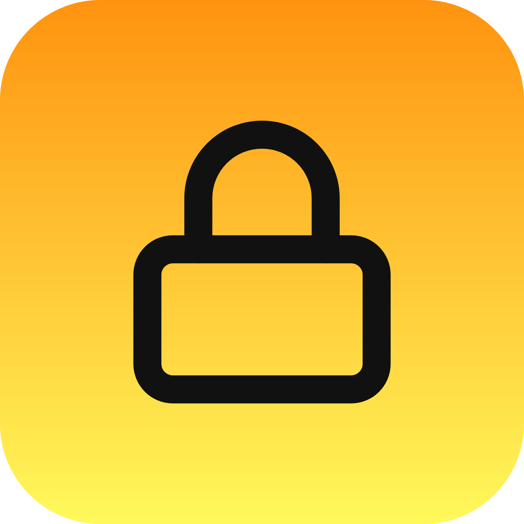 Lock icon for SaaS logo