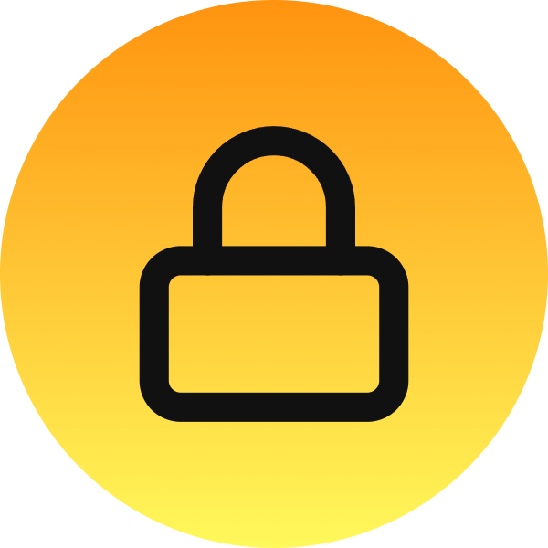 Lock icon for SaaS logo